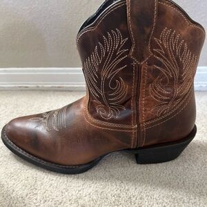 Laredo Dark Brown Leather Boots